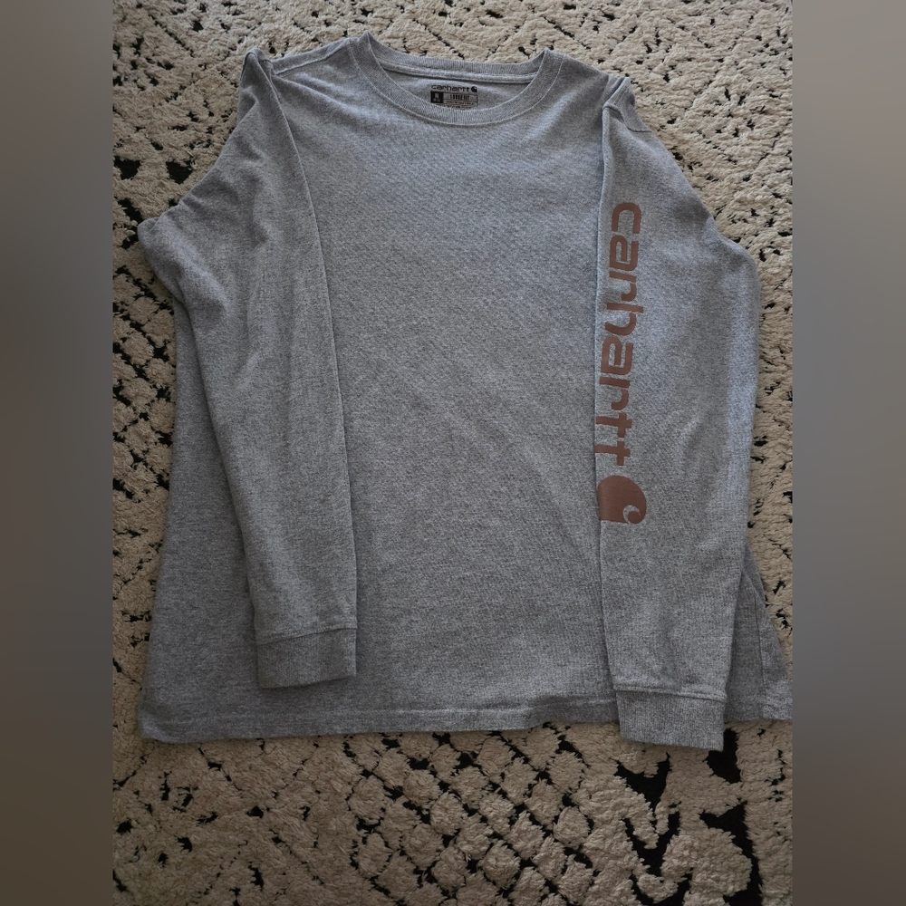 Carhartt women's medium 8-10 longsleeve grey